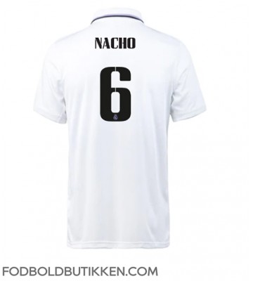Real Madrid Nacho #6 Hjemmebanetrøje 2022-23 Kortærmet